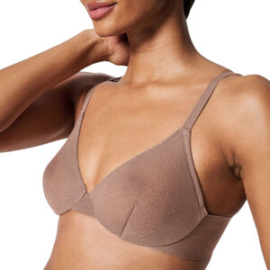 SPANX SheerFlex Fit-to-You Bra Small A–C Cup Café au Lait NWT Underwire